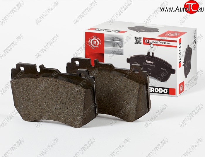 3 899 р. Тормозные колодки Ferodo (задние, дисковые) Mitsubishi L200 4  дорестайлинг (2006-2014)  с доставкой в г. Керчь