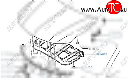 7 349 р. Шумоизоляция капота MITSUBISHI Mitsubishi L200 5 KK,KL рестайлинг (2018-2022)  с доставкой в г. Керчь