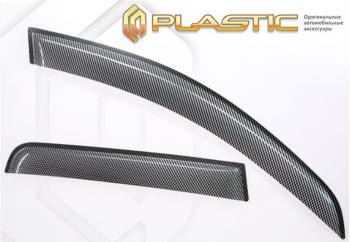Дефлектора окон CA-Plastic Mitsubishi L200  5 KK,KL (2018-2022) рестайлинг