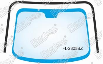 Молдинг лобового стекла FlexLine Mitsubishi Lancer 10 CY седан дорестайлинг (2007-2010)