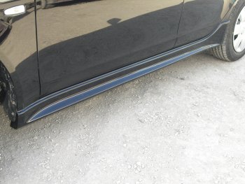 5 499 р. Пороги накладки INTENSE 2.0 Mitsubishi Lancer 10 CY седан дорестайлинг (2007-2010) (Неокрашенные)  с доставкой в г. Керчь. Увеличить фотографию 5