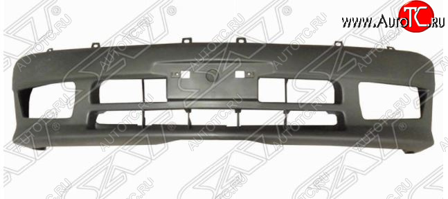 7 399 р. Передний бампер SAT (пр-во Таиланд)  Mitsubishi Lancer  8 (1997-2000) рестайлинг седан (Неокрашенный)  с доставкой в г. Керчь