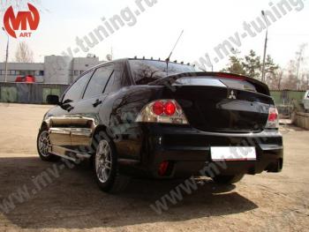 5 899 р. Спойлер 2.0 SPORT  Mitsubishi Lancer  9 CS (2003-2009) седан 1-ый рестайлинг, седан 2-ой рестайлинг (Неокрашенный)  с доставкой в г. Керчь. Увеличить фотографию 2
