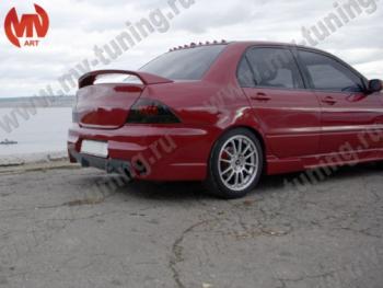5 899 р. Спойлер 2.0 SPORT  Mitsubishi Lancer  9 CS (2003-2009) седан 1-ый рестайлинг, седан 2-ой рестайлинг (Неокрашенный)  с доставкой в г. Керчь. Увеличить фотографию 4