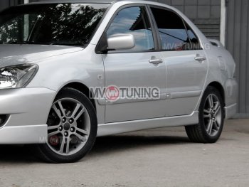 5 249 р. Пороги накладки Sport 2.0 Mitsubishi Lancer 9 CS седан 2-ой рестайлинг (2005-2009) (Неокрашенные)  с доставкой в г. Керчь. Увеличить фотографию 5