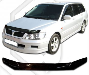 Дефлектор капота CA-Plastic Mitsubishi Lancer 9 CS универсал 1-ый рестайлинг (2003-2005)