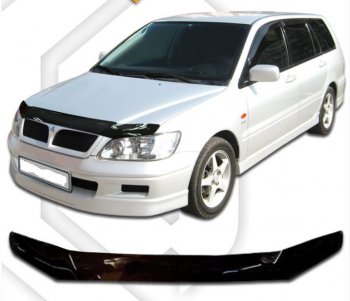 Дефлектор капота CA-Plastic Mitsubishi Lancer Cedia 9 CS универсал (2000-2003)