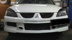 10 999 р. Передний бампер EVO 9 Mitsubishi Lancer 9 CS седан 2-ой рестайлинг (2005-2009) (Неокрашенный)  с доставкой в г. Керчь. Увеличить фотографию 3