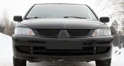 899 р. Реснички на фары RA  Mitsubishi Lancer  9 CS (2003-2009) седан 1-ый рестайлинг, универсал 1-ый рестайлинг, седан 2-ой рестайлинг, универсал 2-ой рестайлинг (Неокрашенные)  с доставкой в г. Керчь. Увеличить фотографию 3