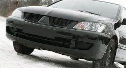 919 р. Реснички на фары RA Sport  Mitsubishi Lancer  9 CS (2005-2009) седан 2-ой рестайлинг, универсал 2-ой рестайлинг (Неокрашенные)  с доставкой в г. Керчь. Увеличить фотографию 2