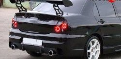 Задний бампер INGS Extreem Mitsubishi Lancer  9 CS (2003-2009) седан 1-ый рестайлинг, седан 2-ой рестайлинг