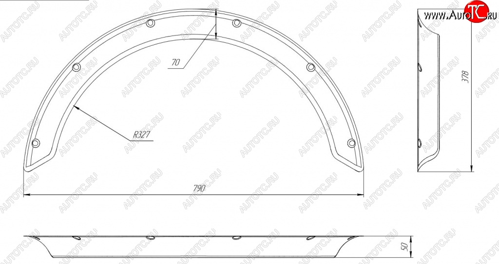 5 629 р. Универсальные арки New School (50 мм) Daihatsu Mira e:S LA350S,LA360S (2017-2025) (Усиленные шагрень: 4 шт (3 мм))  с доставкой в г. Керчь