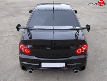 18 499 р. Задний бампер INGS Extreem  Mitsubishi Lancer  9 CS (2003-2009) седан 1-ый рестайлинг, седан 2-ой рестайлинг (Неокрашенный)  с доставкой в г. Керчь. Увеличить фотографию 5