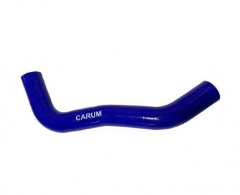 Патрубок радиатора силиконовый (1.6 силикон) CARUM (нижний) Mitsubishi Lancer  9 CS (2003-2009) седан 1-ый рестайлинг, универсал 1-ый рестайлинг, седан 2-ой рестайлинг, универсал 2-ой рестайлинг (нижний)