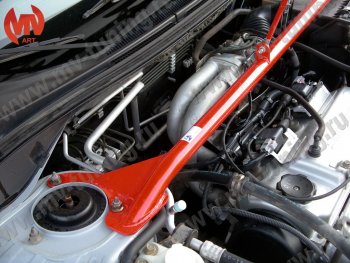 3 189 р. Растяжка (распорка) передних стоек MV-Tuning Mitsubishi Lancer 9 CS универсал 2-ой рестайлинг (2005-2009)  с доставкой в г. Керчь. Увеличить фотографию 2
