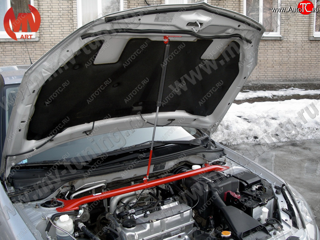 3 189 р. Растяжка (распорка) передних стоек MV-Tuning Mitsubishi Lancer 9 CS универсал 2-ой рестайлинг (2005-2009)  с доставкой в г. Керчь