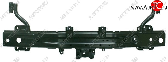 6 499 р. Усилитель переднего бампера (под цельную решетку) SAT  Mitsubishi Lancer  10 CY (2007-2017) седан дорестайлинг, хэтчбэк дорестайлинг, седан рестайлинг, хэтчбек 5 дв рестайлинг  с доставкой в г. Керчь
