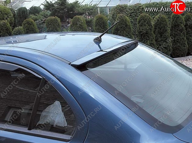 4 599 р. Козырёк на заднее стекло CT Mitsubishi Lancer 10 CY седан рестайлинг (2011-2017) (Неокрашенный)  с доставкой в г. Керчь