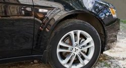Жабры в передние крылья (рестайлинг) RA Mitsubishi Lancer  10 CY (2007-2017) седан дорестайлинг, хэтчбэк дорестайлинг, седан рестайлинг, хэтчбек 5 дв рестайлинг