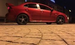 7 999 р. Спойлер ЭВО Mitsubishi Lancer 10 CY седан дорестайлинг (2007-2010) (Неокрашенный)  с доставкой в г. Керчь. Увеличить фотографию 2