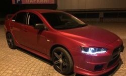 7 999 р. Спойлер ЭВО Mitsubishi Lancer 10 CY седан дорестайлинг (2007-2010) (Неокрашенный)  с доставкой в г. Керчь. Увеличить фотографию 3