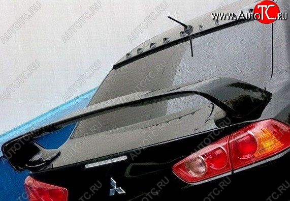 7 999 р. Спойлер ЭВО Mitsubishi Lancer 10 CY седан дорестайлинг (2007-2010) (Неокрашенный)  с доставкой в г. Керчь