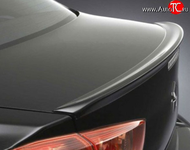 2 049 р. Лип спойлер M-VRS Mitsubishi Lancer 10 CY седан дорестайлинг (2007-2010) (Неокрашенный)  с доставкой в г. Керчь