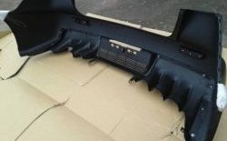30 449 р. Задний бампер EVO-Style Mitsubishi Lancer 10 CY седан дорестайлинг (2007-2010) (Неокрашенный)  с доставкой в г. Керчь. Увеличить фотографию 3