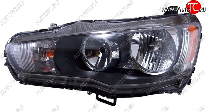 6 799 р. Левая фара SAT Mitsubishi Lancer 10 CY хэтчбэк дорестайлинг (2007-2010)  с доставкой в г. Керчь