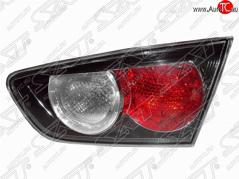 1 299 р. Правый фонарь SAT (внутренний, черный) Mitsubishi Lancer 10 CY седан рестайлинг (2011-2017)  с доставкой в г. Керчь