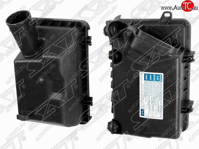3 199 р. Корпус воздушного фильтра SAT  Mitsubishi Lancer  10 CY (2007-2017) седан дорестайлинг, хэтчбэк дорестайлинг, седан рестайлинг, хэтчбек 5 дв рестайлинг  с доставкой в г. Керчь