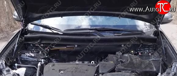 2 199 р. Газовые упоры капота Berkut Mitsubishi Outlander GF 2-ой рестайлинг (2015-2018)  с доставкой в г. Керчь