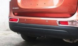 3 599 р. Накладки на задние отражатели СТ Mitsubishi Outlander GF 2-ой рестайлинг (2015-2018)  с доставкой в г. Керчь. Увеличить фотографию 3
