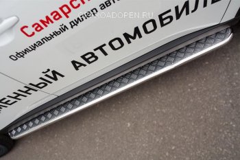 22 999 р. Широкая защита порогов с трубой диаметром 42 мм SLITKOFF v2  Mitsubishi Outlander  GF (2015-2018) 2-ой рестайлинг  с доставкой в г. Керчь. Увеличить фотографию 2