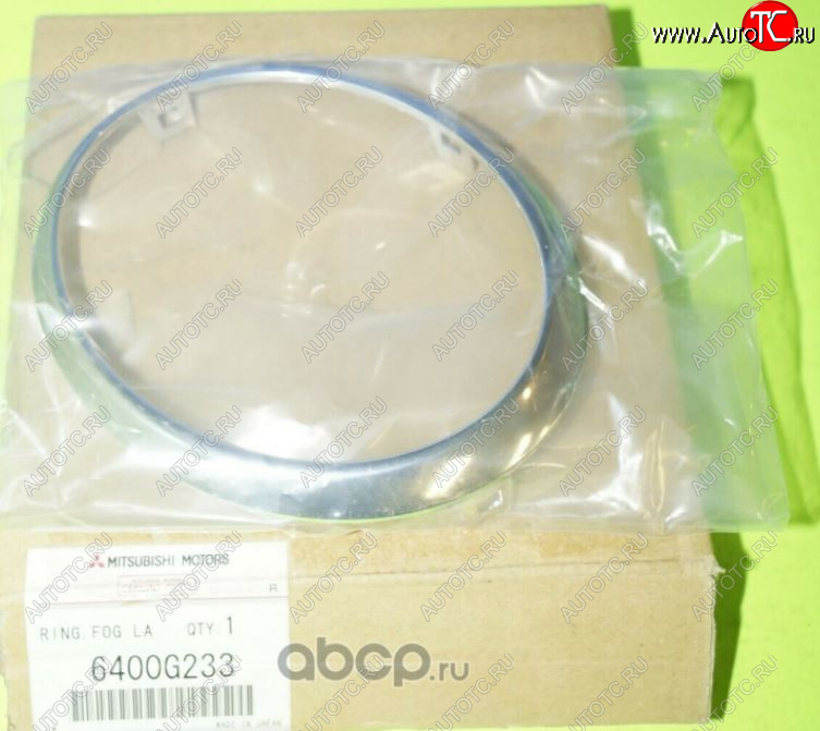 1 479 р. Левая облицовка противотуманной фары MITSUBISHI (серебро)  Mitsubishi Outlander  GF (2012-2018) дорестайлинг, 2-ой рестайлинг  с доставкой в г. Керчь