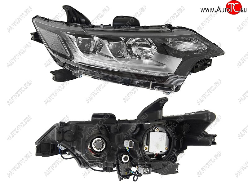 14 399 р. Правая передняя фара SAT (LED)  Mitsubishi Outlander  GF (2015-2018) 2-ой рестайлинг  с доставкой в г. Керчь