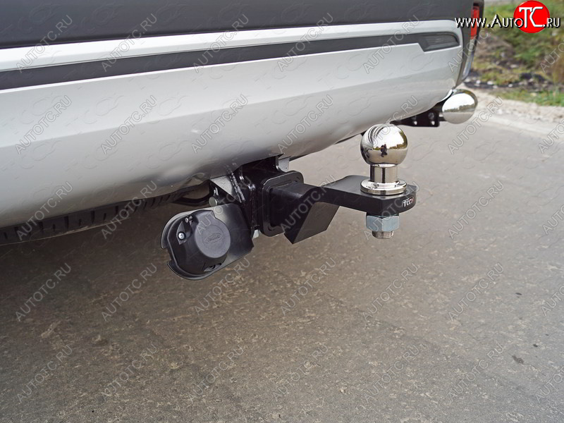 15 599 р. Фаркоп (тягово-сцепное устройство) TCC  Mitsubishi Outlander  GF (2014-2022) 1-ый рестайлинг, 2-ой рестайлинг, 3-ий рестайлинг (Оцинкованный, шар E)  с доставкой в г. Керчь