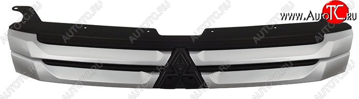 7 199 р. Решётка радиатора SAT  Mitsubishi Outlander  GF (2014-2016) 1-ый рестайлинг (Неокрашенная)  с доставкой в г. Керчь