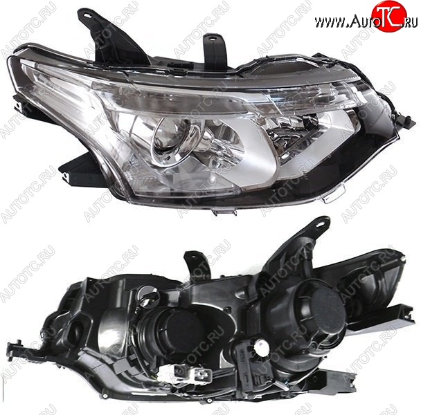 16 799 р. Правая фара SAT (под ксенон)  Mitsubishi Outlander  GF (2012-2014) дорестайлинг  с доставкой в г. Керчь