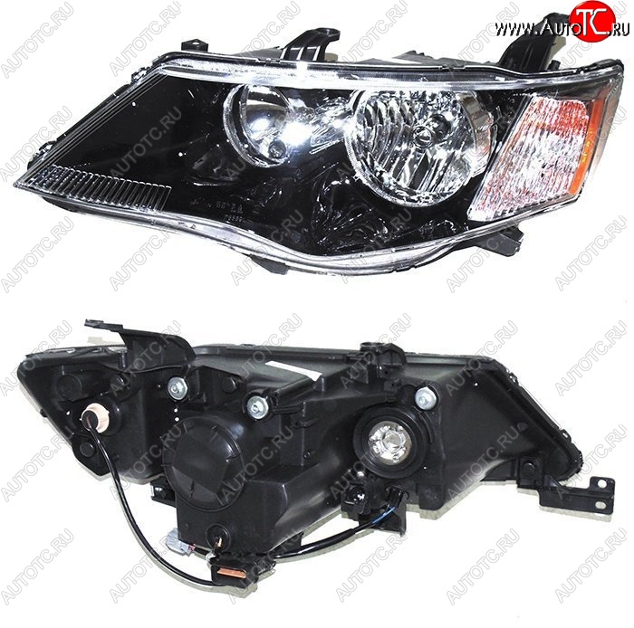 11 699 р. Левая фара SAT (под ксенон) Mitsubishi Outlander XL (CW)  дорестайлинг (2005-2009)  с доставкой в г. Керчь