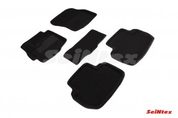 Комплект ковриков в салон Seintex (3D) Mitsubishi Outlander  XL (2005-2009) (CW)  дорестайлинг
