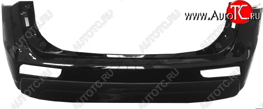 10 399 р. Задний бампер SAT (не под расширитель)  Mitsubishi Outlander  GF (2012-2016) дорестайлинг, 1-ый рестайлинг (Неокрашенный)  с доставкой в г. Керчь