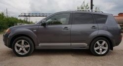 8 499 р. Пороги накладки (рестайлинг) Roadest Mitsubishi Outlander XL (CW)  рестайлинг (2010-2013) (Неокрашенные)  с доставкой в г. Керчь. Увеличить фотографию 2