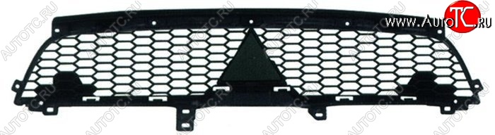 2 069 р. Решётка радиатора SAT  Mitsubishi Outlander  XL (2010-2013) (CW)  рестайлинг (Неокрашенная)  с доставкой в г. Керчь