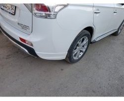 4 799 р. Боковые накладки на задний бампер BROOMER Design Mitsubishi Outlander GF дорестайлинг (2012-2014) (Неокрашенная)  с доставкой в г. Керчь. Увеличить фотографию 4
