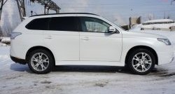 6 199 р. Пороги накладки Broomer Design Mitsubishi Outlander GF дорестайлинг (2012-2014) (Неокрашенные)  с доставкой в г. Керчь. Увеличить фотографию 2