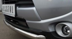 13 999 р. Одинарная защита переднего бампера диаметром 63 мм SLITKOFF  Mitsubishi Outlander  GF (2012-2014) дорестайлинг  с доставкой в г. Керчь. Увеличить фотографию 3