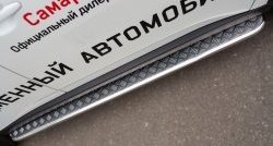 24 649 р. Широкая защита порогов (рестайлинг) SLITKOFF  Mitsubishi Outlander  GF (2014-2016) 1-ый рестайлинг  с доставкой в г. Керчь. Увеличить фотографию 2