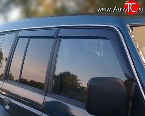 999 р. Комплект дефлекторов окон Russtal Mitsubishi Pajero 2 V30/V40 5 дв. дорестайлинг (1991-1997)  с доставкой в г. Керчь
