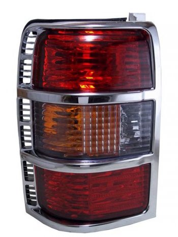 Левый фонарь (хром/хрусталь) SAT Mitsubishi Pajero ( 2 V30/V40 5 дв.,  2 V20) (1991-1997) дорестайлинг